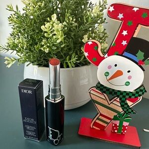 Dior Addict Shine Lipstick 845 Vinyl Red 0.11 oz - NWOB